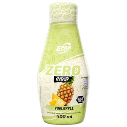6PAK Zero Syrup 400 ml pineapple