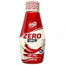 6PAK Zero Sauce Hot Chili 400 ml 