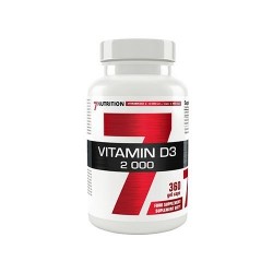 7NUTRITION Vitamin D3 2000IU 360 kapsułek