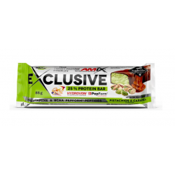 AMIX Exclusive Protein Bar Baton 85gram Pistacja I Karmel 