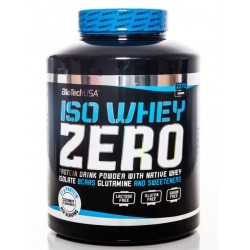 BIOTECH USA Iso Whey Zero 2270 gram +Zero Bar 10x 50 gram