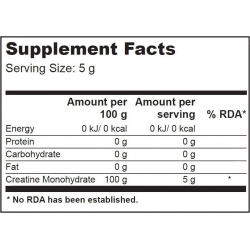 BIOTECH USA 100% Creatine Monohydrate 300 gram