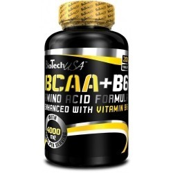 BIOTECH USA Bcaa+B6 200 tabletek