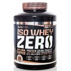 BIOTECH USA Iso Whey Zero 2270 gram caffe latte+Zero Bar 10x 50 gram