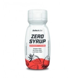 Biotech USA Zero Syrup 320ml Syrop truskawkowy