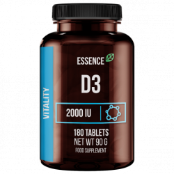 ESSENCE Vitamin D3 2000 IU 180 tabletek 