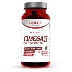 Evolite Omega 3 +d3+k2mk7 60 kapsułek