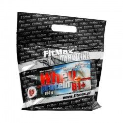 FITMAX 2250 gram (3x 750 gram) MIX SMAKÓW (1x wanilia + 1x czekolada + 1x truskawka)