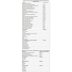 FITNESS AUTHORITY Multivitamin AM/PM Formula 180 tabletek