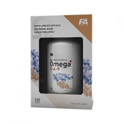 FITNESS AUTHORITY Omega 3-6-9 120 kapsułek