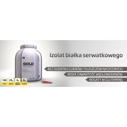 FITNESS AUTHORITY Gold Whey Protein Isolate 2270 gram