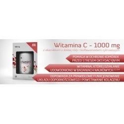 FITNESS AUTHORITY Vitamin C with rose extract 100 tabletek