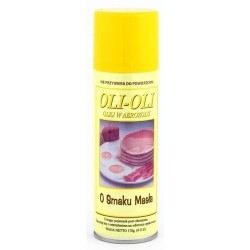 OLI-OLI Olej rzepakowy o smaku masła 170 gram