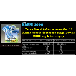 GyMAX Karni 2000mg 30 saszetek