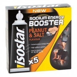 ISOSTAR Żel Sodium Energy Booster 20 gram 5 sztuk