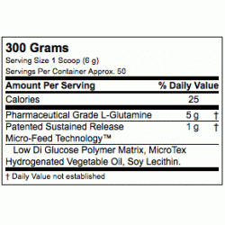 MHP Glutamine-SR 300 gram