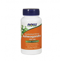 NOW FOOD Ashwagandha 450mg 90 veg kapsułek