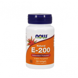 NOW FOOD Natural E-200 100 softgels