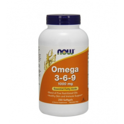 NOW FOOD Omega 3-6-9 250 kapsułek 
