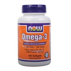 NOW FOOD Omega-3 100 softgels