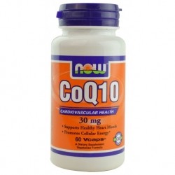 NOW FOOD CoQ10 30mg 60 kapsułek