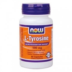 NOW FOOD L-Tyrosine 500mg 60 kapsułek