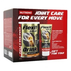 NUTREND Flexit Gold Drink - 400 gram + Flexit Gold Gel - 100 ml 