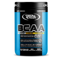 REAL PHARM Bcaa 300 kapsułek 