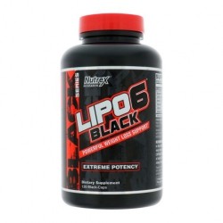 NUTREX Lipo 6 Black 120 kapsułek