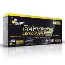 OLIMP Beta-Alanine Carno Rush Mega Caps 120 kapsułek