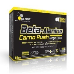 OLIMP Beta-Alanine Carno Rush Mega Tabs 80 tabletek
