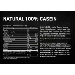 OPTIMUM   100% Casein 908 gram