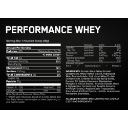OPTIMUM  Whey Gold Performance 1950 gram
