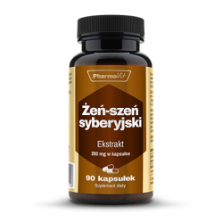 PHARMOVIT Żen-szeń syberyjski 200mg 90 kapsułek