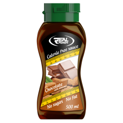 REAL PHARM Syrop ZERO Cal. 500 ml czekolada-migdał 