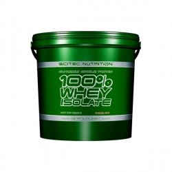 SCITEC 100% Whey Isolate 4000 gram smak czekoladowy VAT 23%