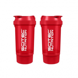 SCITEC Smart Shaker 500 ml - czerwony