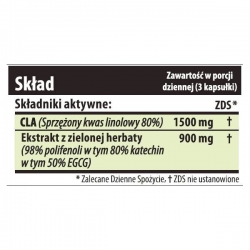 TREC CLA + Green Tea 180 kapsułek