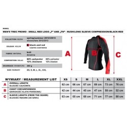 TREC Koszulka termoaktywna obcisła z długim rękawem LONGSLEEVE