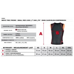 TREC Koszulka termoaktywna obcisła bez rękawów SLEEVELESS