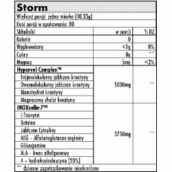 UNIVERSAL NUTRITION Storm 836 gram