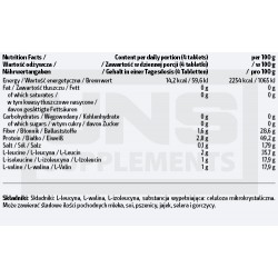 UNS Bcaa X-Tabs 380 tabletek