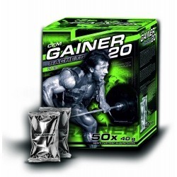 VITALMAX CFM Gainer 20, 1000 gram (25x40g) MIX SMAKÓW
