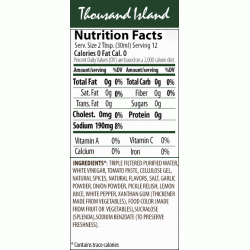 WALDEN FARMS Salad Dressing Thousand Island 355 ml