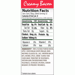 WALDEN FARMS Salad Dressing Bacon Ranch 355 ml