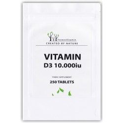 Forest Vitamin D3 10000IU 250 tabletek